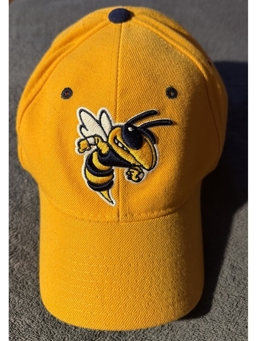 Vintage Georgia Tech Yellow Jackets Zephyr “Buzz” Wool Fitted Hat – Size 7 1/4